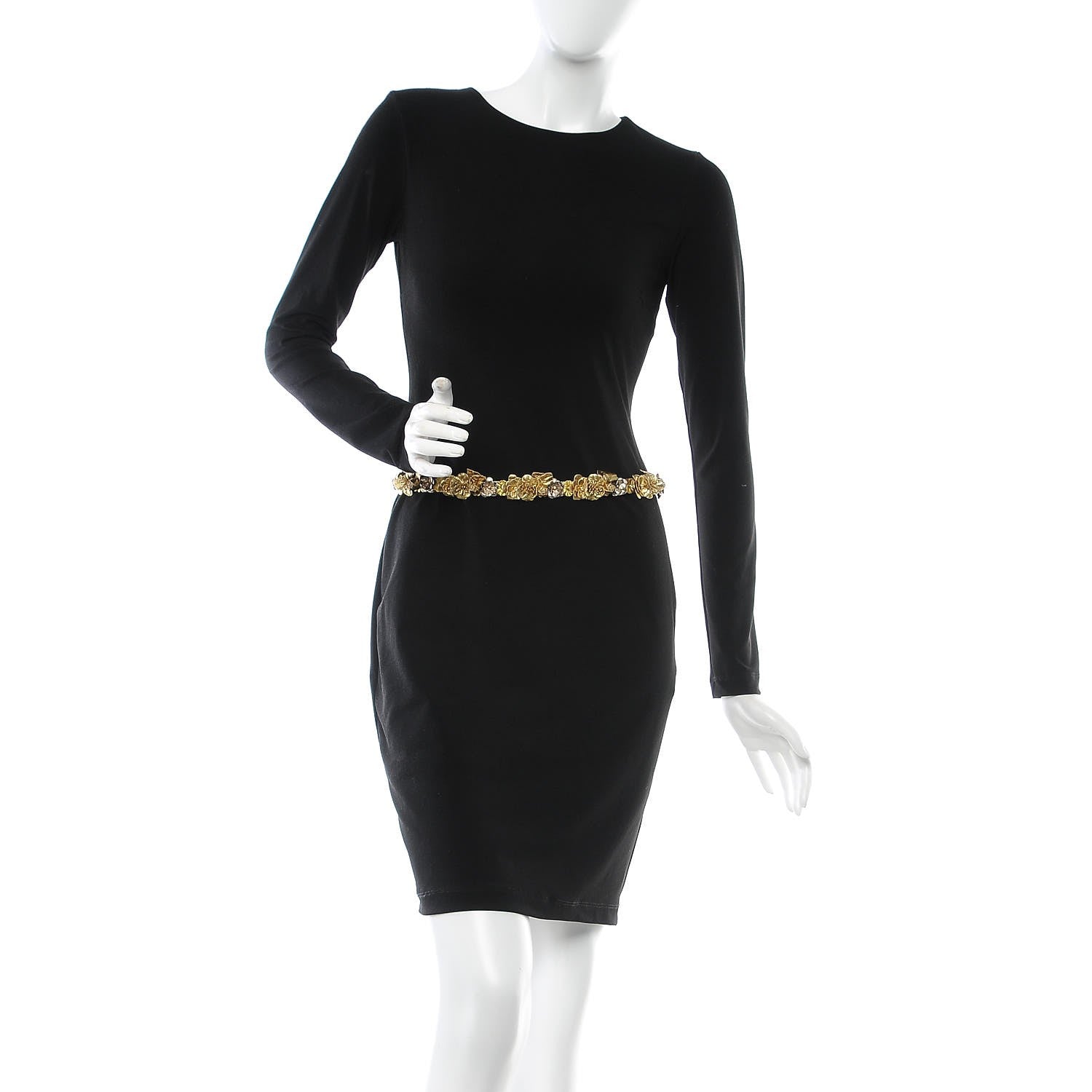 Chanel Metallic Lambskin CC Belt 75 30 Gold 2 of 8