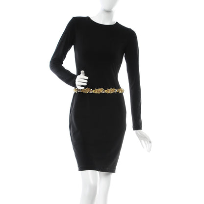 Chanel Metallic Lambskin CC Belt 75 30 Gold 2 of 8