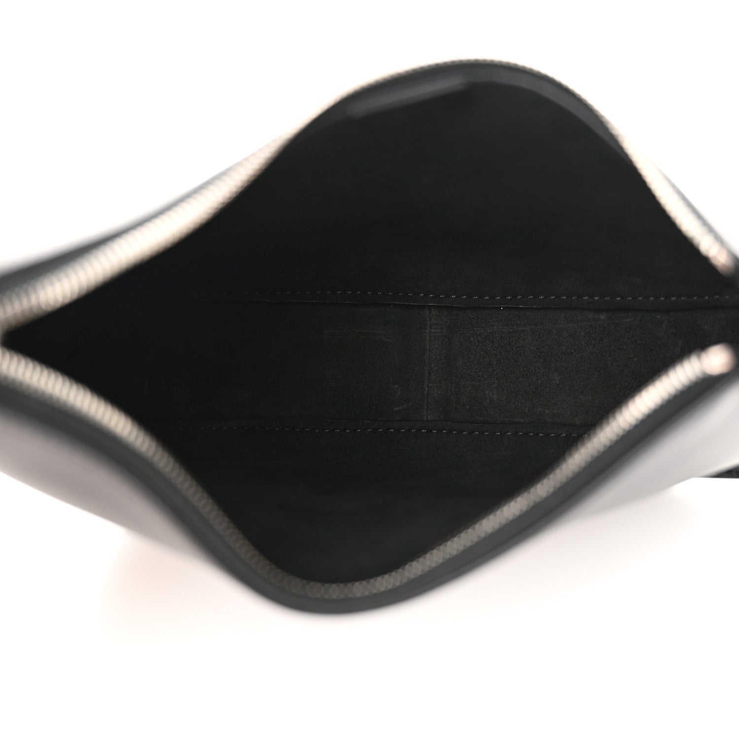 The Row Smooth Calfskin Half Moon Shoulder Bag Black 5 of 10