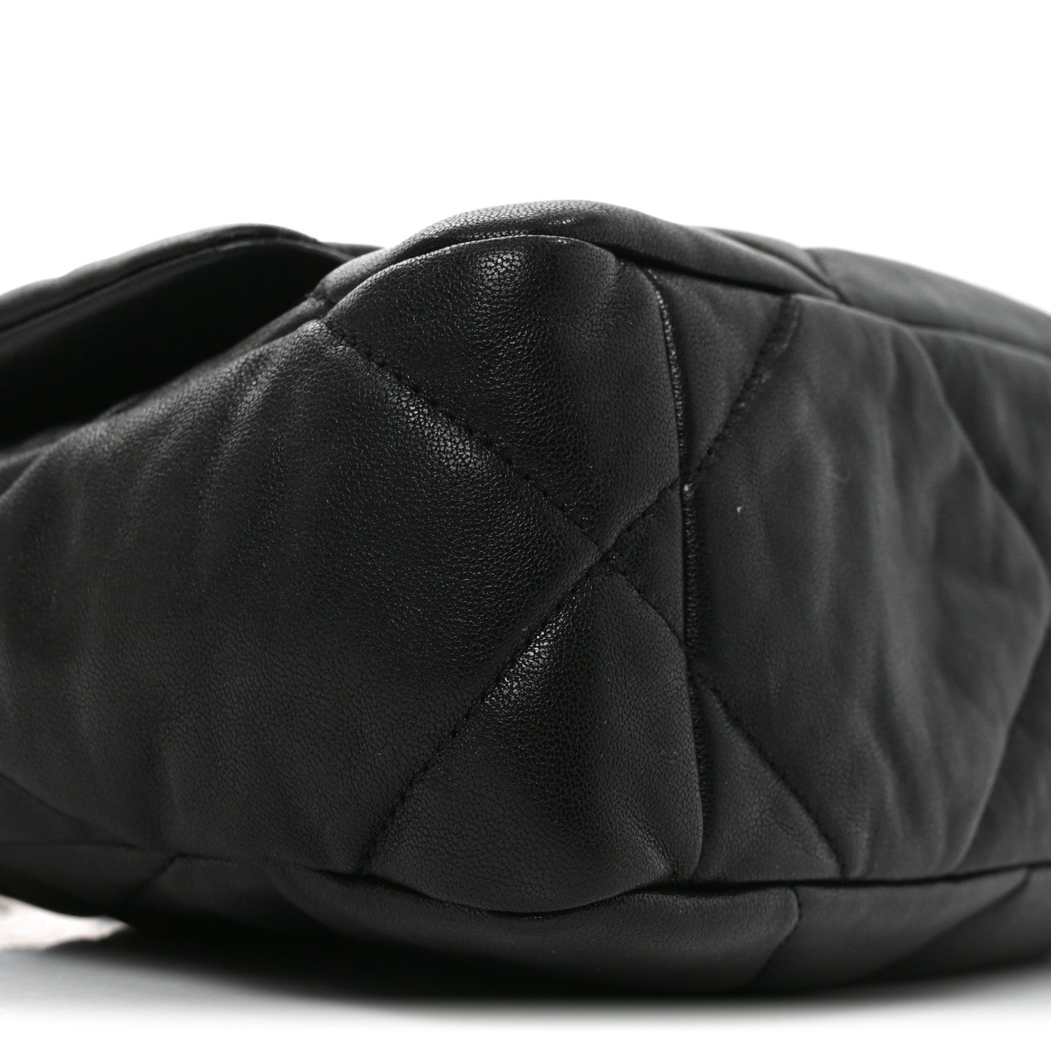 Chanel Goatskin Quilted Medium Chanel 19 Flap Black 9 of 11