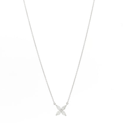 Tiffany Platinum Diamond Large Victoria Necklace 1 of 6