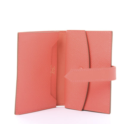 Hermes Epsom Mini Bearn Wallet Rose Jaipur 5 of 10