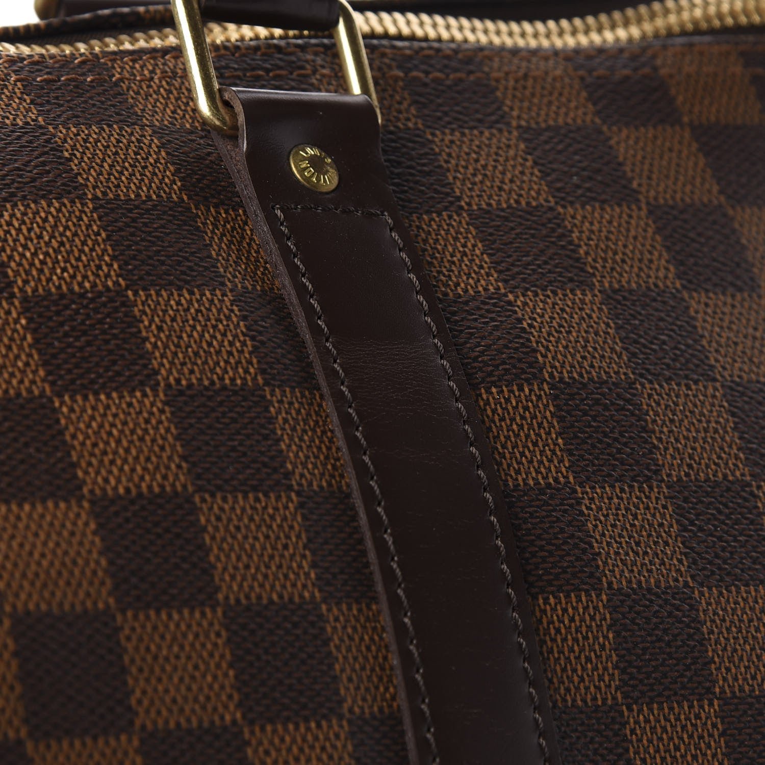 Louis Vuitton Damier Ebene Keepall 50 12 of 16