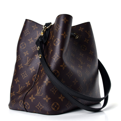 Louis Vuitton Monogram Neonoe MM Black 2 of 4