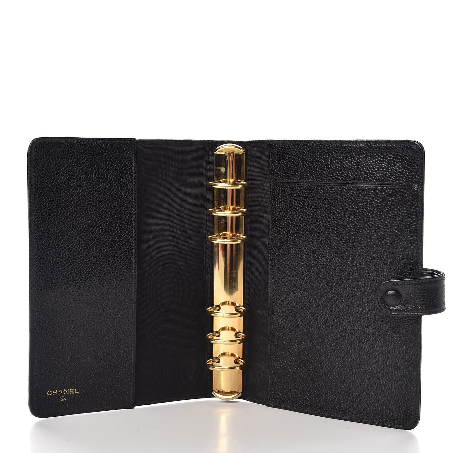 Caviar CC Ring Agenda Planner Black