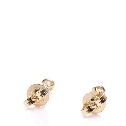 Tiffany 18K Yellow Gold Diamond .10ctw Elsa Peretti Diamonds By The Yard Earrings 3 of 5