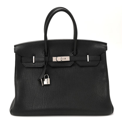 Hermes Togo Birkin 35 Black 2 of 46