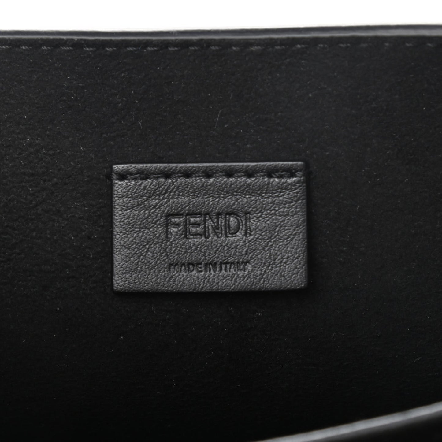 Vitello King Crystal Fab Crossbody Bag Black