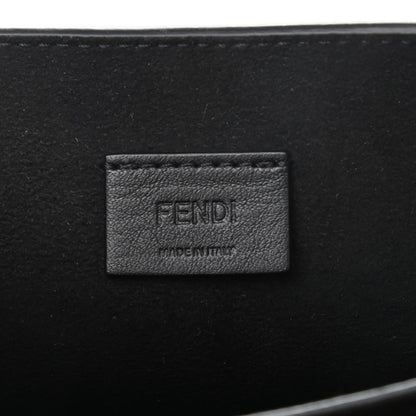 Fendi Vitello King Crystal Fab Crossbody Bag Black 7 of 11