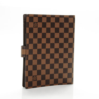 Louis Vuitton Damier Ebene Large Ring Agenda Cover 3 of 6