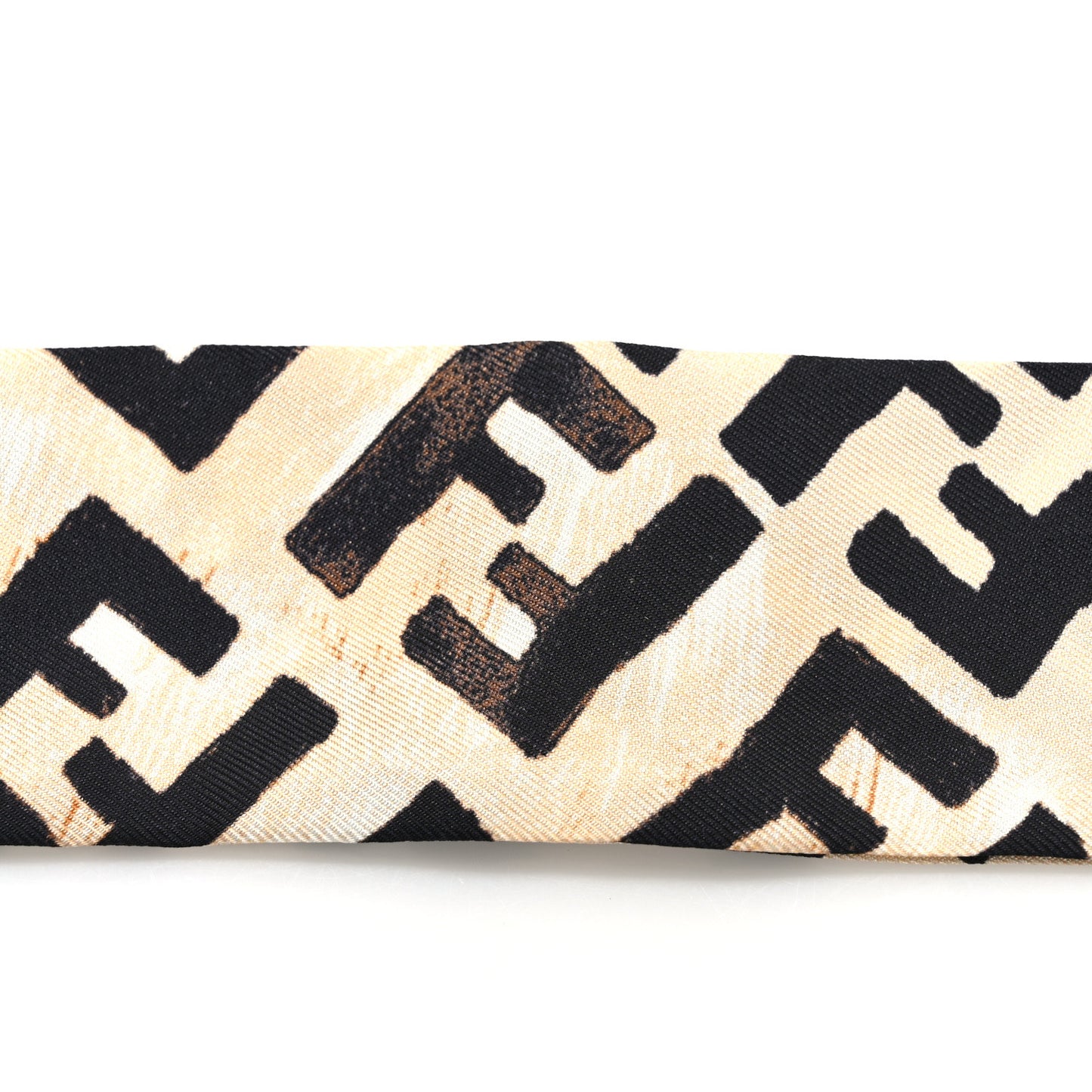 Silk Leopard Printed Wrappy Bandeau Multicolor