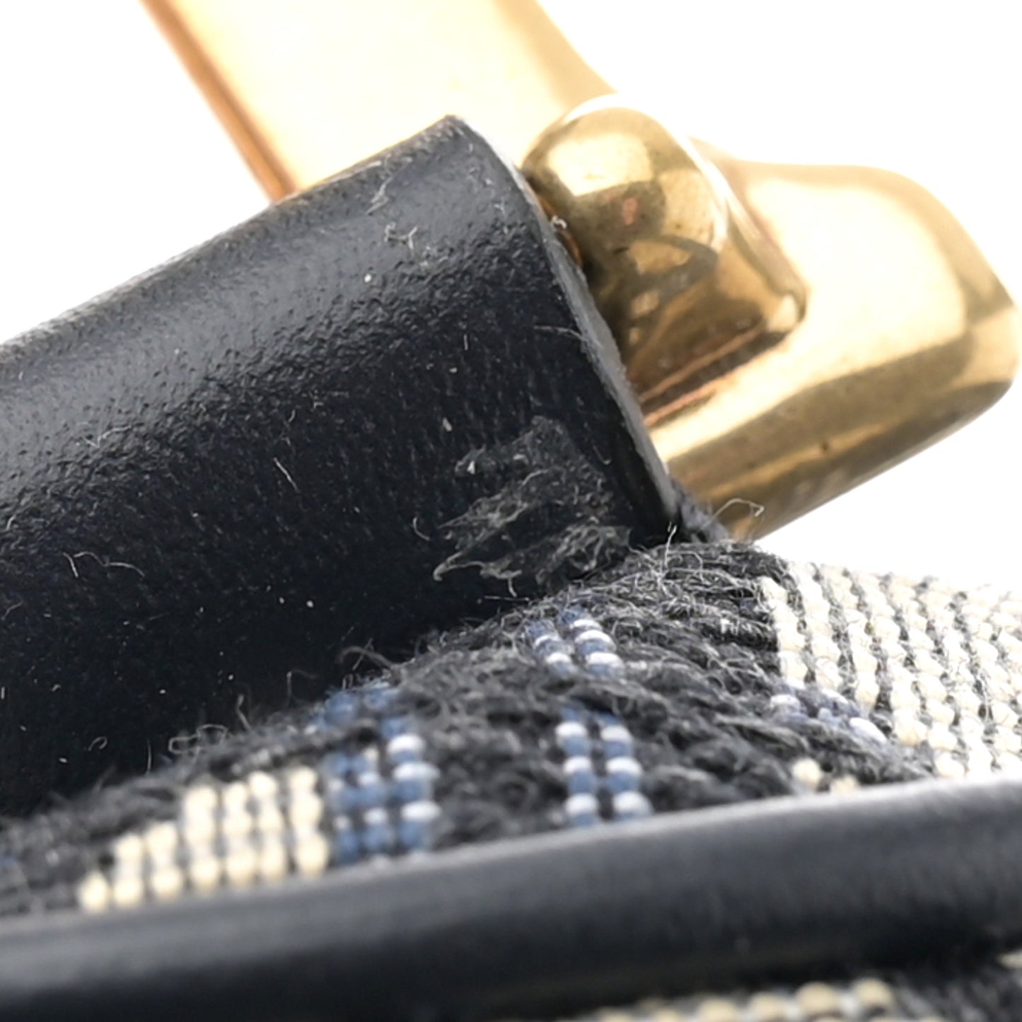 Oblique Saddle Bag Blue