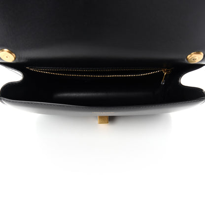 Saint Laurent Smooth Calfskin Carre Satchel Black 5 of 11