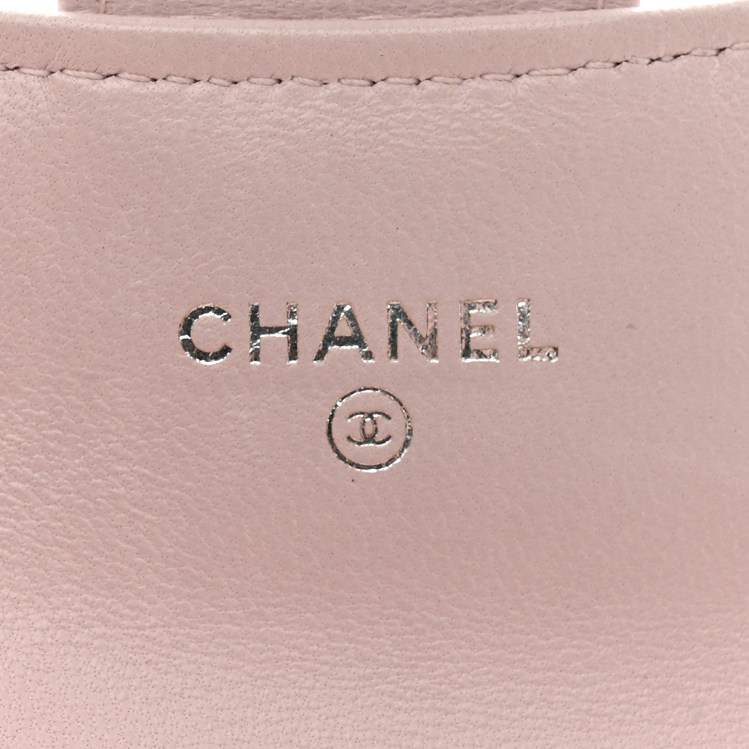 Chanel Lambskin Quilted Flap Card Holder Light Pink 6 of 11