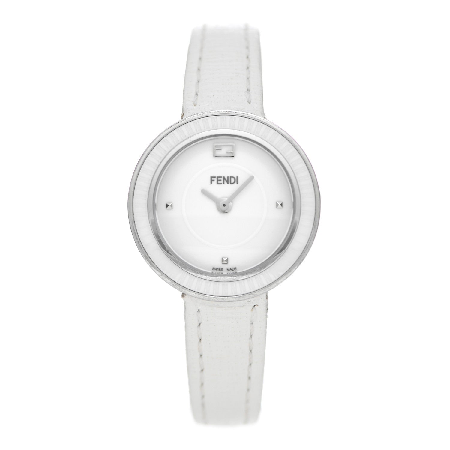 Fendi Stainless Steel Calfskin 28mm My Way Quartz Watch 1 of 4