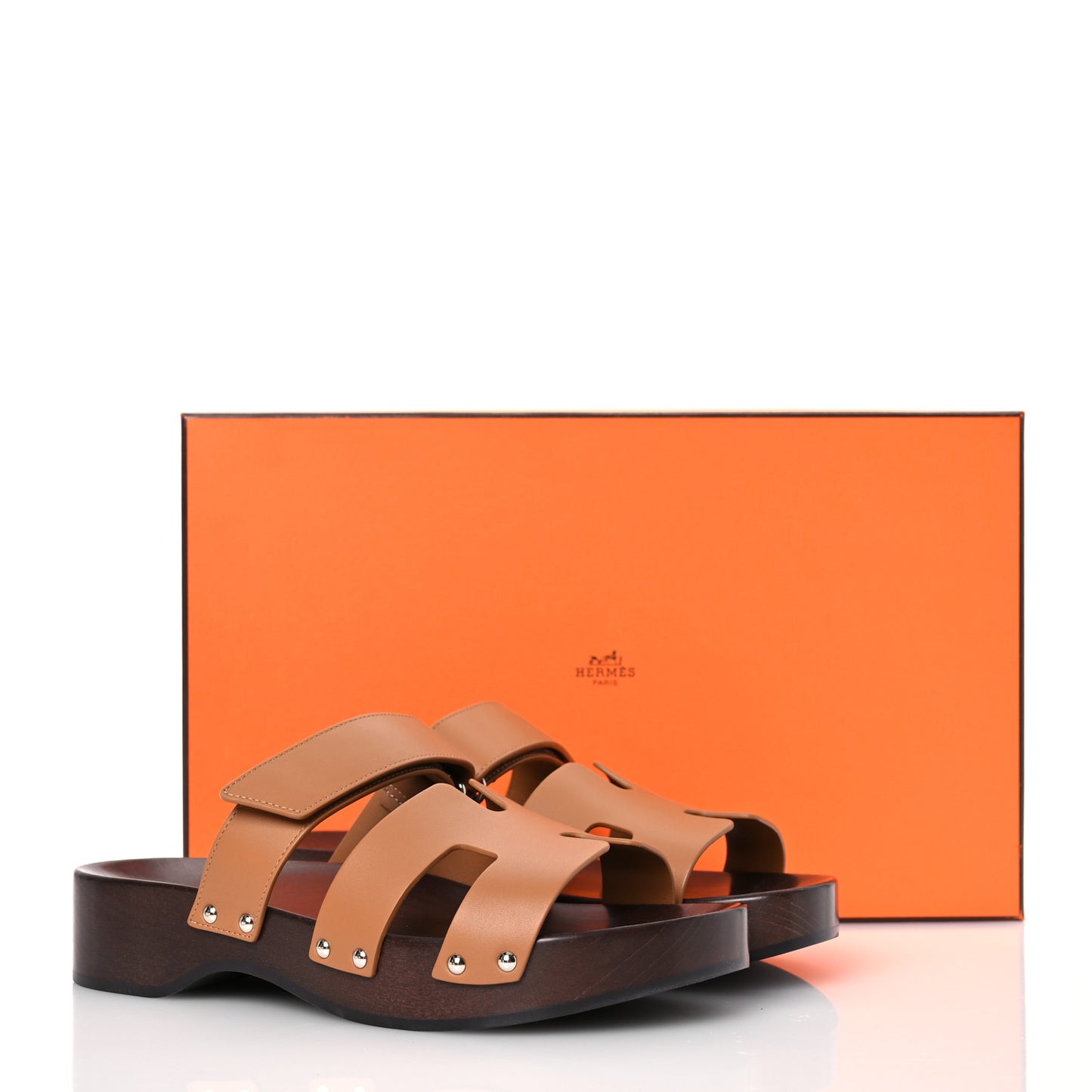 Calfskin Womens Kos Clog 39 Naturel