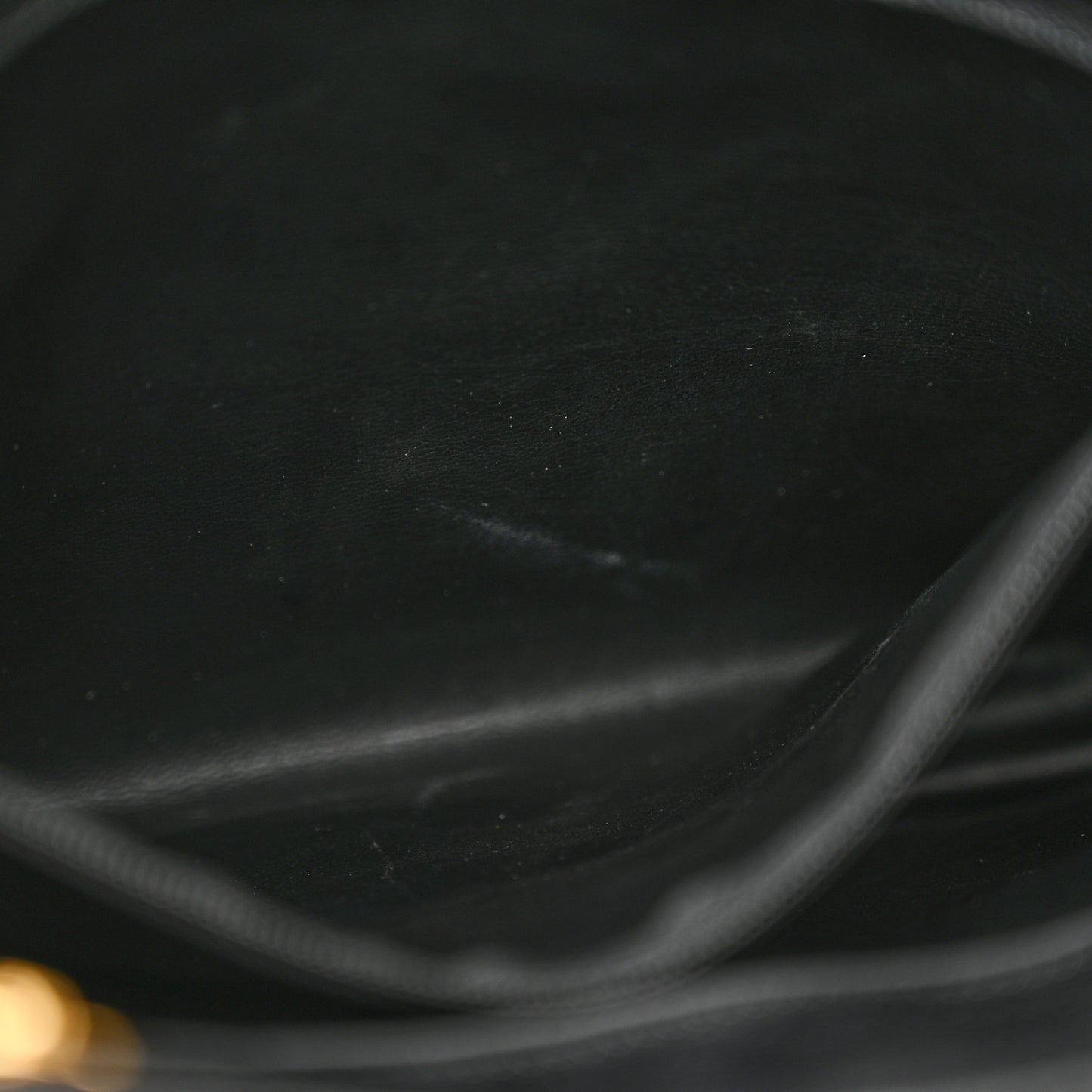 Caviar Flap Shoulder Bag Black