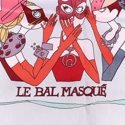 Hermes Silk Le Bal Masque Scarf 70 3 of 5