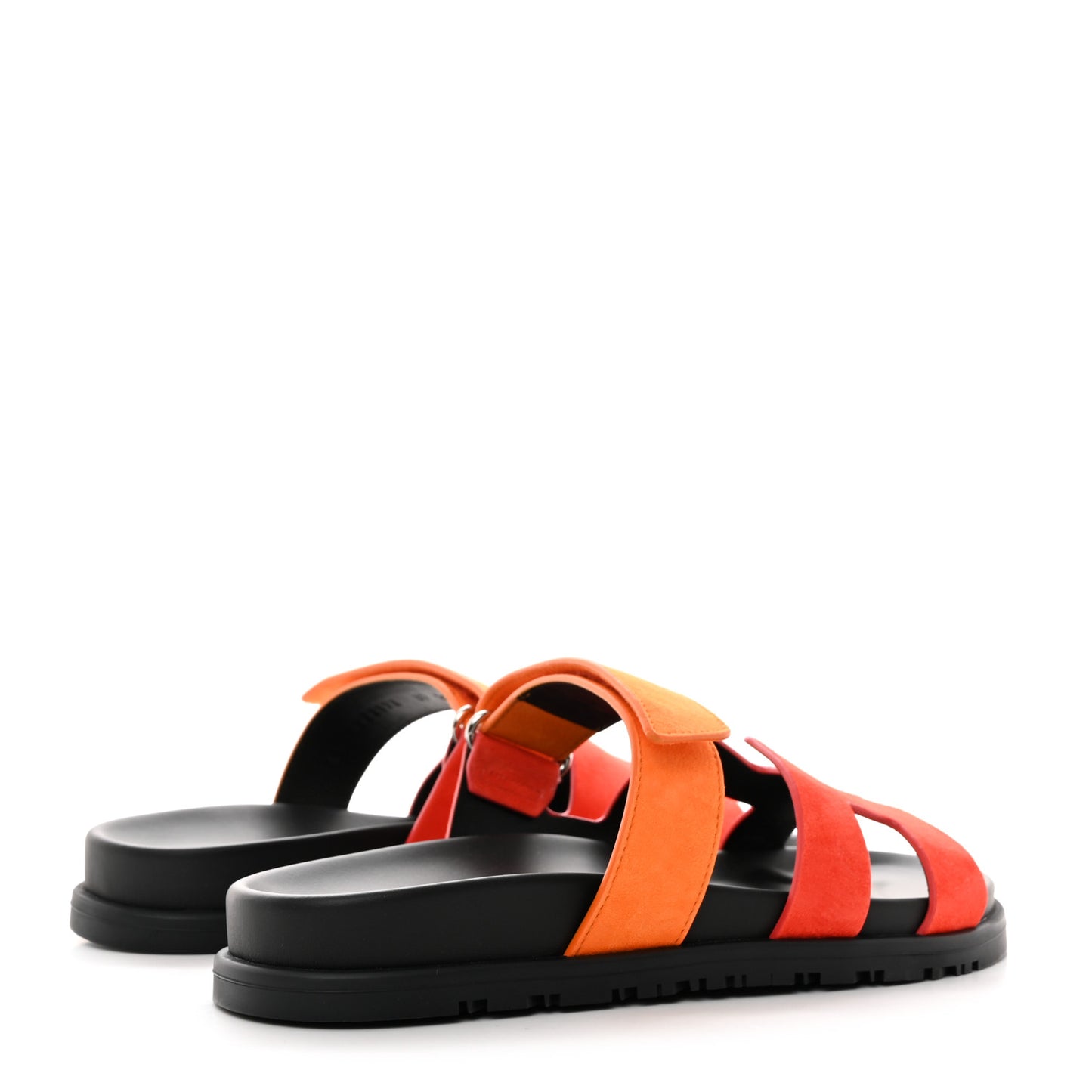 Suede Goatskin Womens Chypre Sandals 37 Rouge Ecarlate