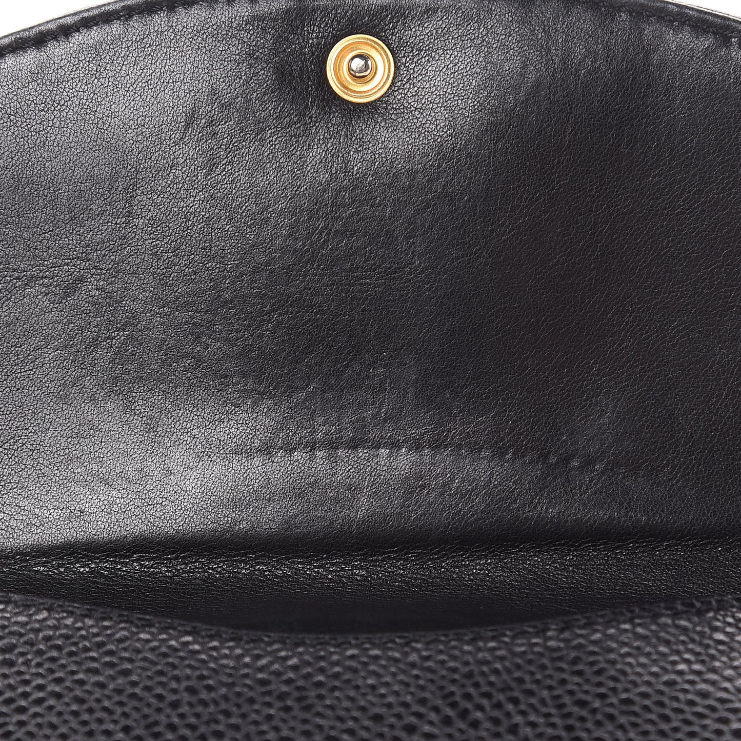 Caviar Timeless CC Compact Wallet Black