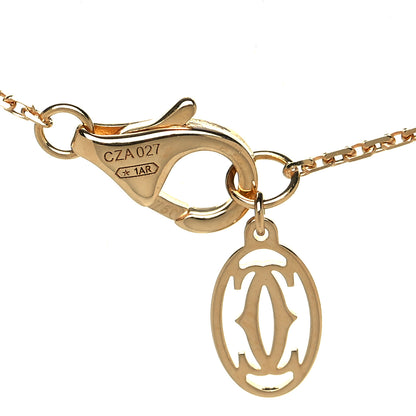 Cartier 18K Yellow Gold Diamond XS D'Amour Pendant Necklace 4 of 5