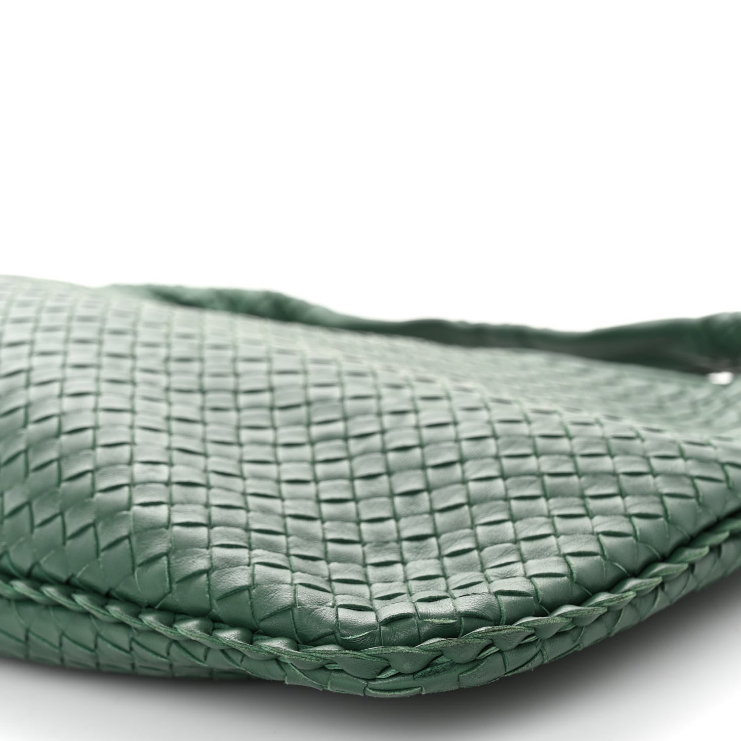 Bottega Veneta Nappa Intrecciato Medium Veneta Hobo Irish Green 9 of 9