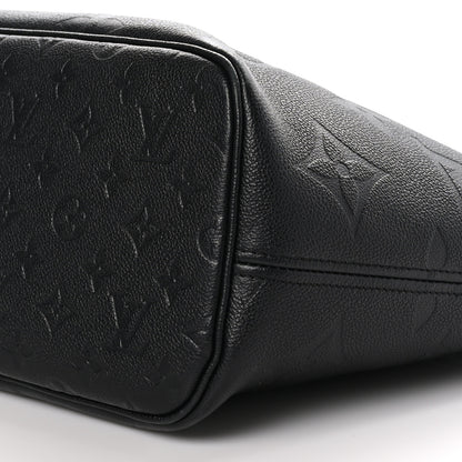 Louis Vuitton Empreinte Monogram Giant Neverfull MM Black 9 of 9