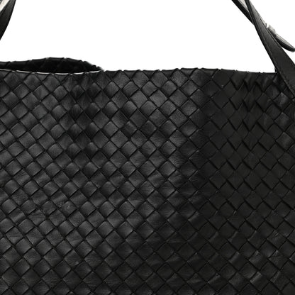 Bottega Veneta Nappa Intrecciato Medium Garda Bag Black 7 of 12