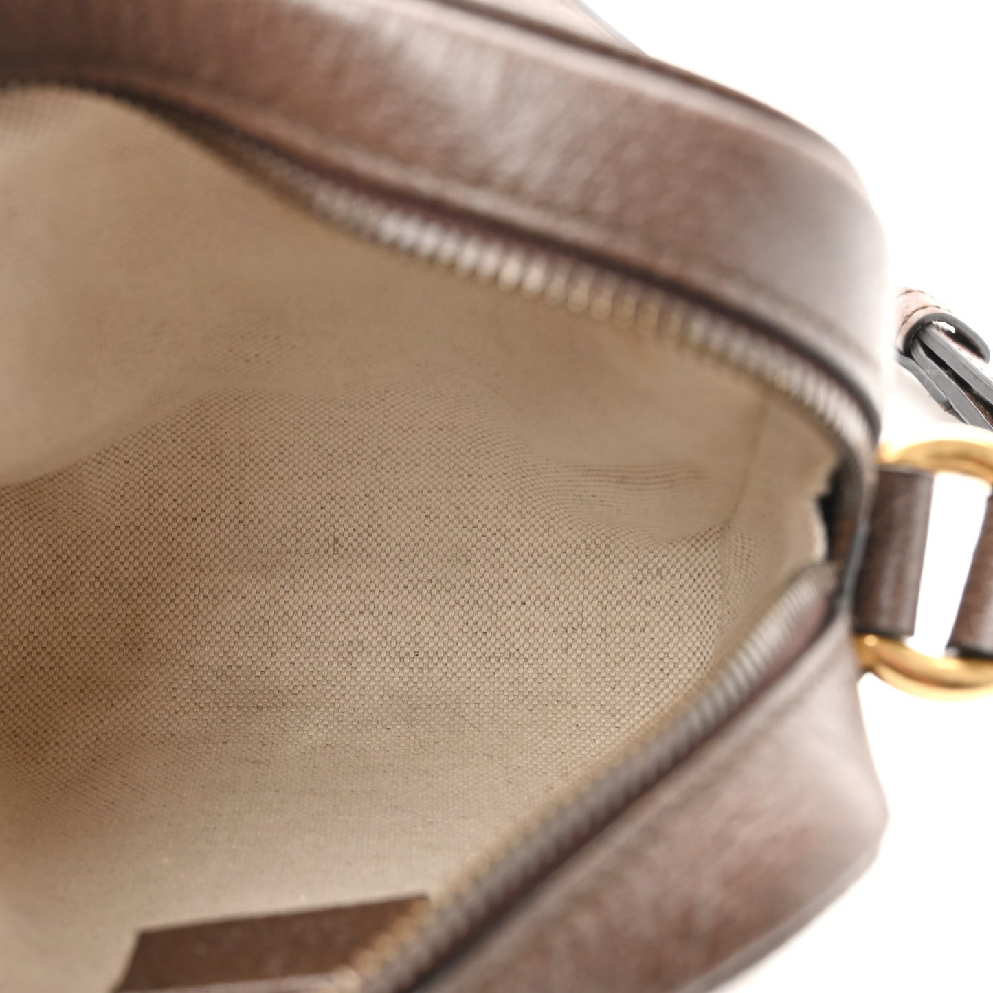 GG Supreme Monogram Web Mini Ophidia Messenger Brown