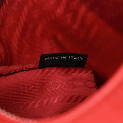 Prada Re-Nylon Saffiano Mini Re-Edition 2005 Bag Rosso 7 of 13