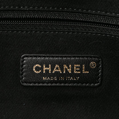 Chanel Mixed Fibers Calfskin Small Deauville Tote Black 6 of 10