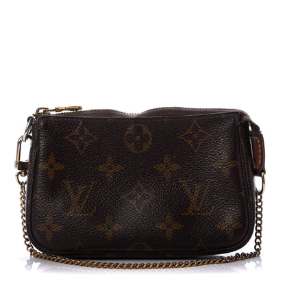 Louis Vuitton Monogram Mini Pochette Accessories 1 of 8