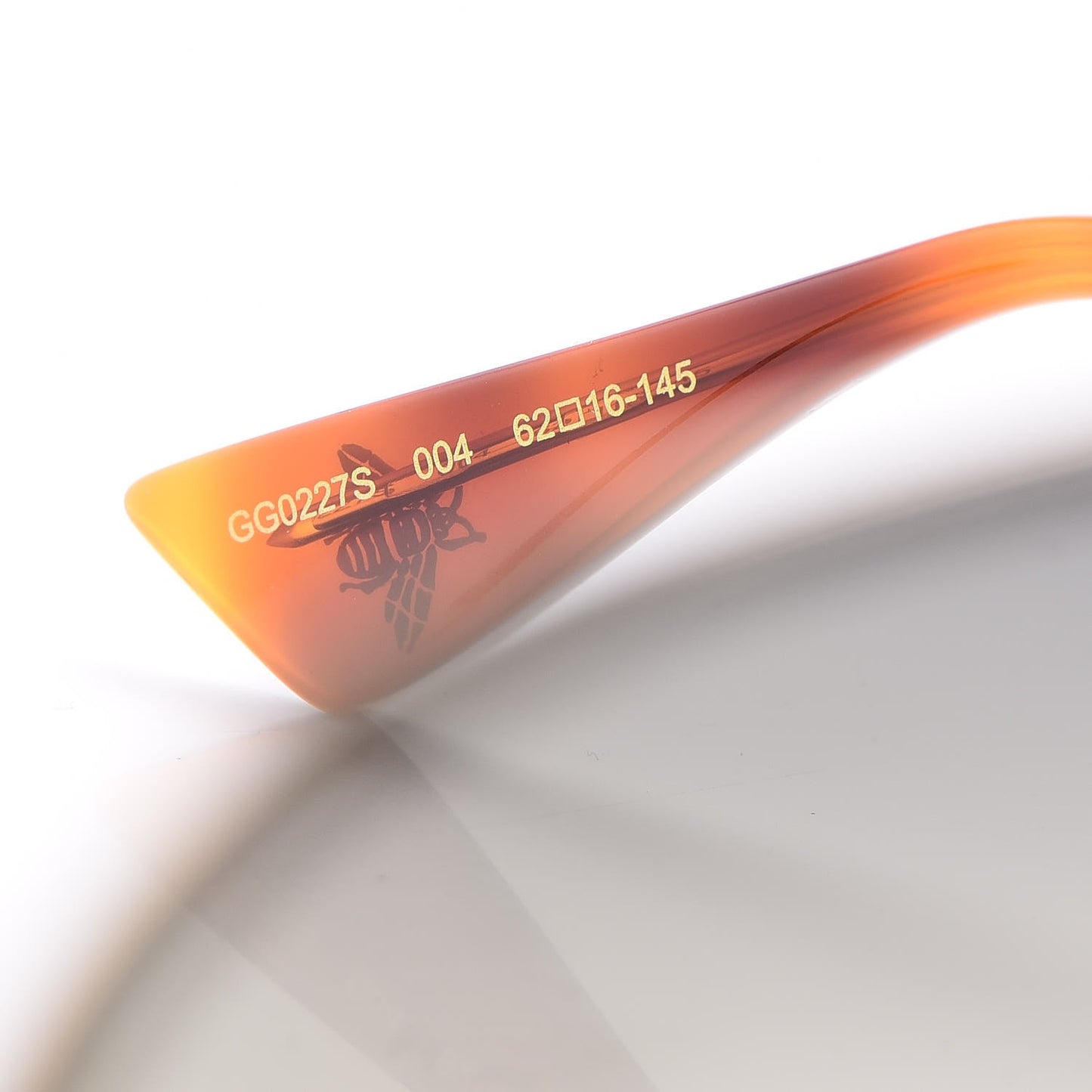 Metal Glitter Aviator Sunglasses G0227S Gold
