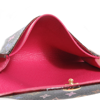 Louis Vuitton Monogram Multicolor Business Card Holder Black Grenade 6 of 8