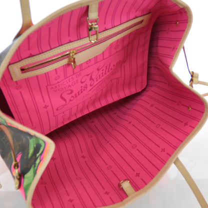 Louis Vuitton Monogram Roses Neverfull MM 5 of 6