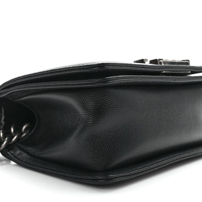 Chanel Caviar Quilted Small Boy Flap Black 9 of 12