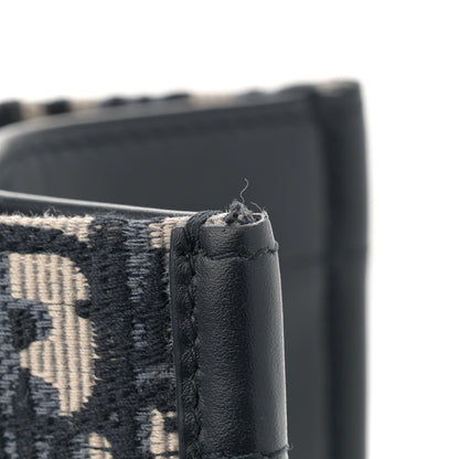 Christian Dior Oblique Calfskin Medium Book Tote With Strap Blue Multicolor Blue Multicolor 12 of 12