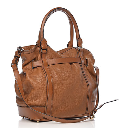 Burberry Grainy Calfskin Medium Golderton Tote Brown 3 of 17
