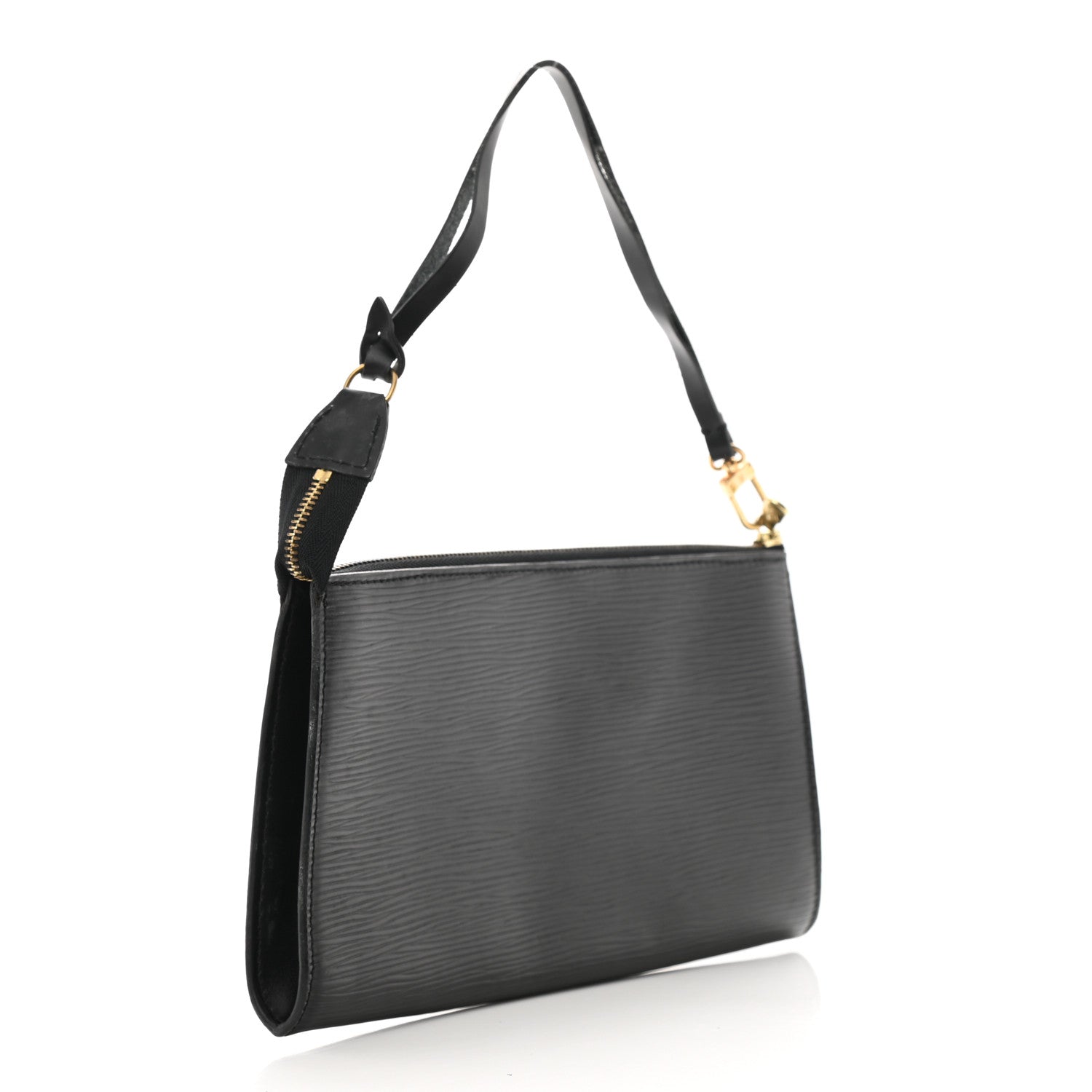 Louis Vuitton Epi Pochette Accessories 24 Black 2 of 11