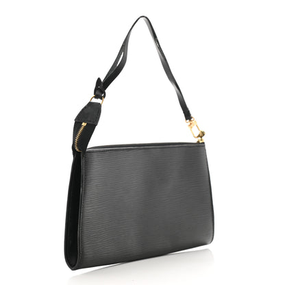 Louis Vuitton Epi Pochette Accessories 24 Black 2 of 11