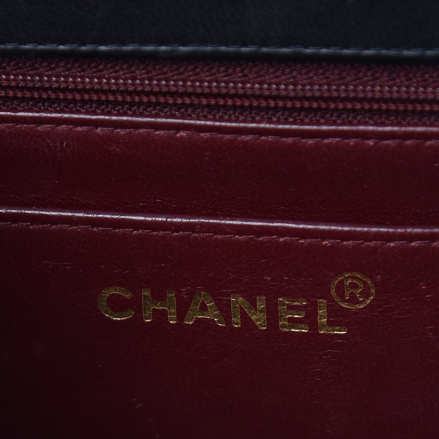 Lambskin Quilted Small Single Flap Black