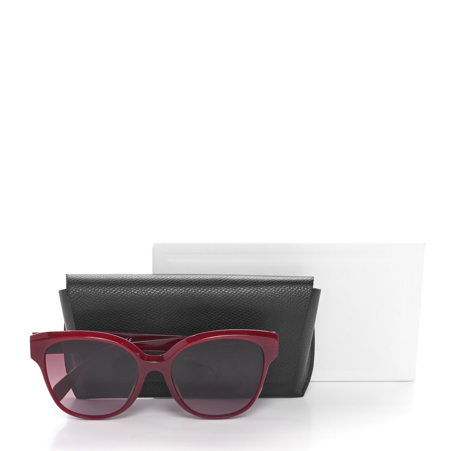 Acetate Sunglasses CL40204F Burgundy