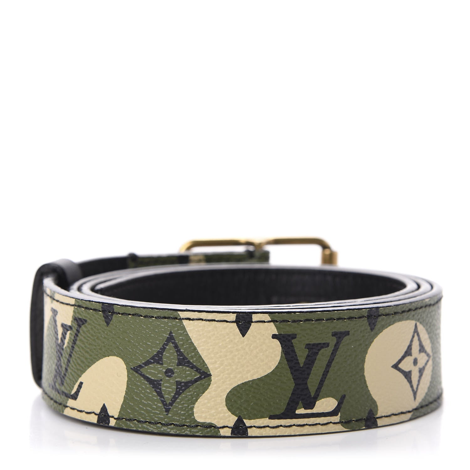 Louis Vuitton Monogramouflage Belt 100 40 2 of 5