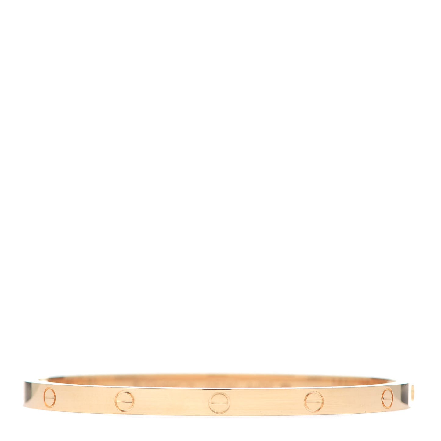 18K Yellow Gold Small LOVE Bracelet 15