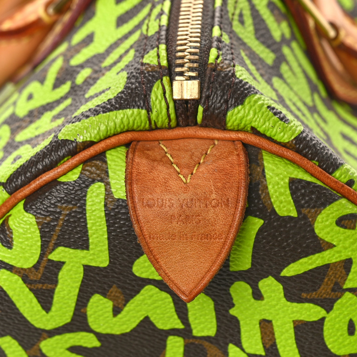 Monogram Graffiti Speedy 30 Green