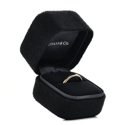 Tiffany 18K Yellow Gold 3mm Classic Wedding Band Ring 60 9.25 5 of 5