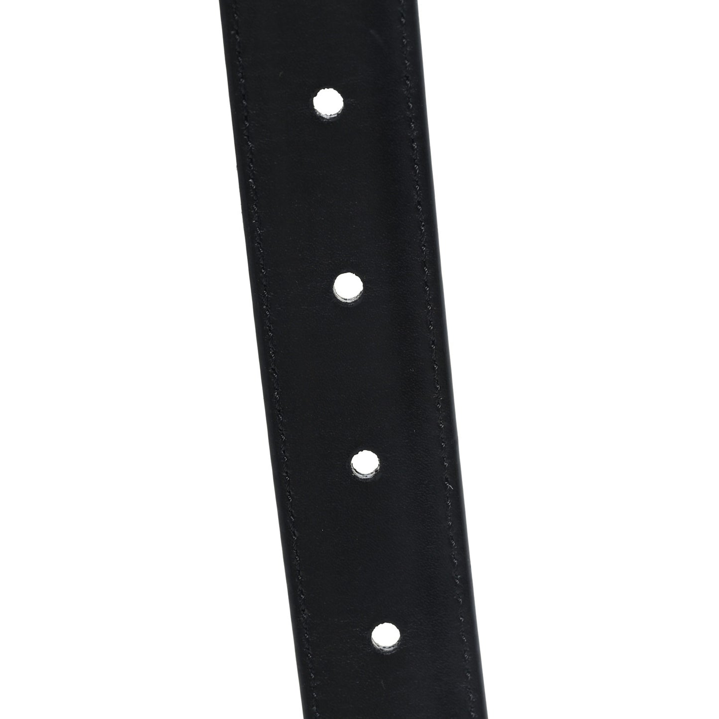 Box Calfskin Medium 25mm Triomphe Belt Black 80 32 Black
