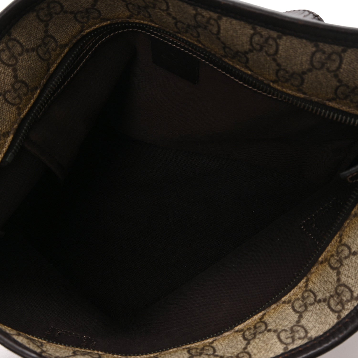 Gucci GG Supreme Monogram Small Joy Tote Dark Brown 5 of 12