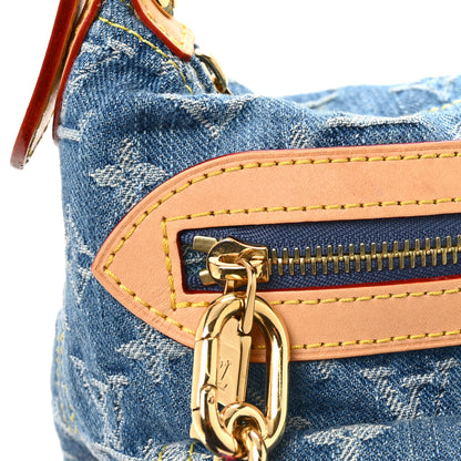 Louis Vuitton Monogram Denim Baggy NM Blue 11 of 12
