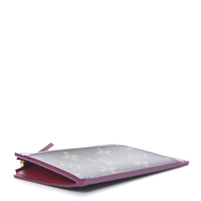 Louis Vuitton Monogram Zipped Card Holder Fuchsia 4 of 8